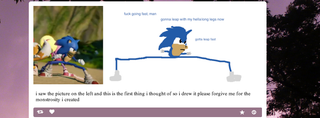 Illustration for article titled The Internet Reacts To The New Sonic